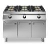 Modular Roc 1100 gaskooktafel 6-pits met deuren R110/120PCG/P