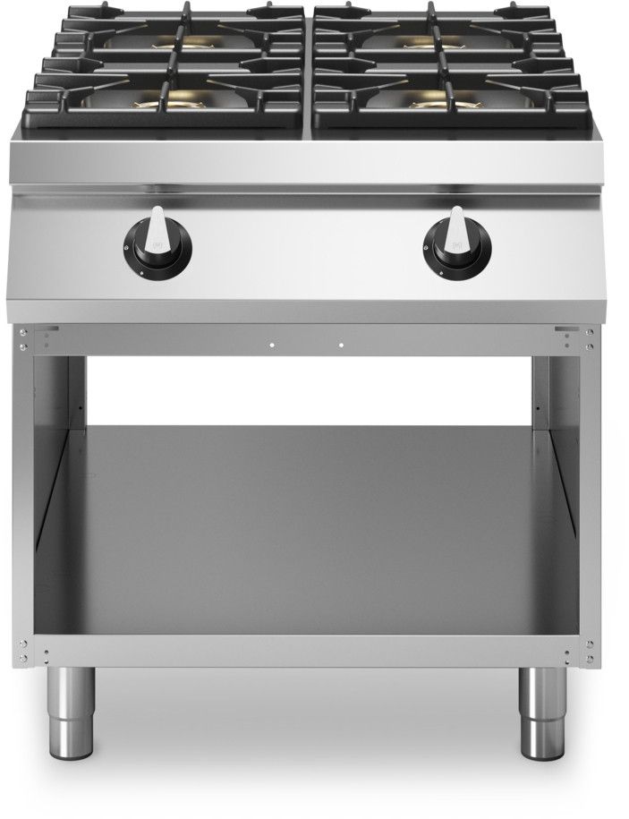 Modular Roc 1100 gaskooktafel 4-pits emaille open R110/80PCGB/A