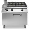 Modular Roc 1100 gasfornuis 4-pits emaille met gasoven R110/100CFGB