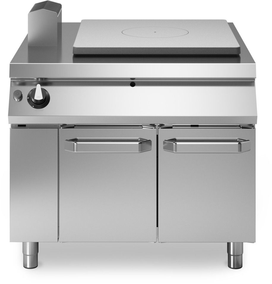 Modular Roc 1100 gaskooktafel solid top met deuren R110/100TPG/P
