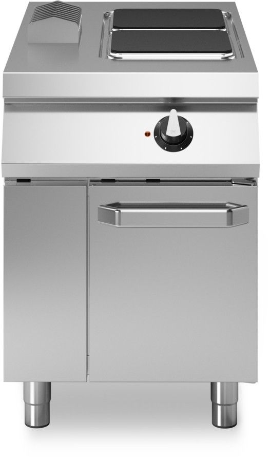 Modular Roc 1100 elektrische kooktafel 2-pits met deur R110/60PCEQ/P