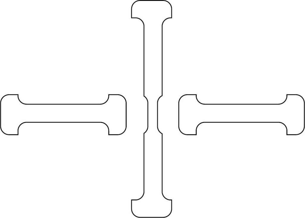 Modular inzetten voor vierkante elektrische kookplaat 80 cm module