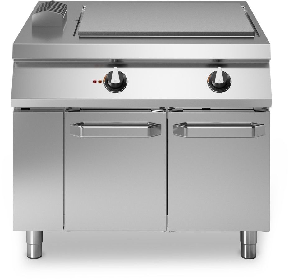 Modular Roc 1100 elektrische kooktafel solid top deuren R110/100TPE/A