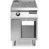 Modular Roc 1100 600 mm elektrische bakplaat geribbeld chroom open