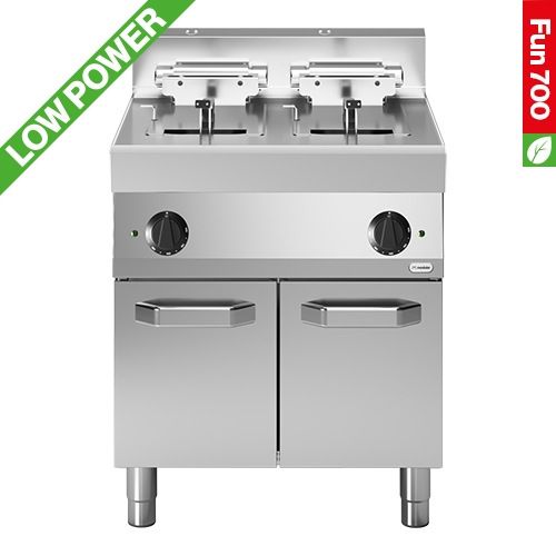 Modular Fun 700 elektrische friteuse 700 mm 10+10 liter ECO