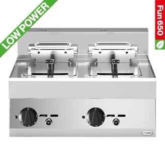 Modular Fun 650 elektrische friteuse 700 mm 10 + 10 liter ECO